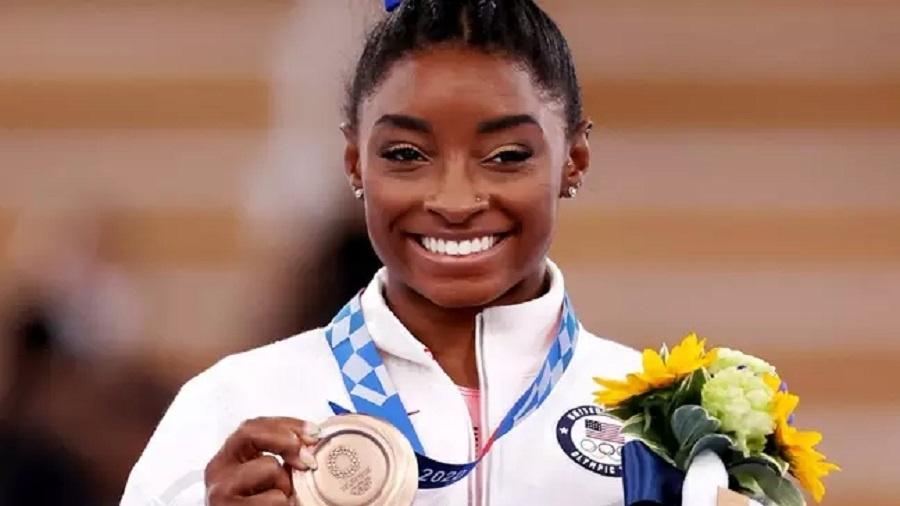 Campeã olímpica Simone Biles - Getty Images/bbc