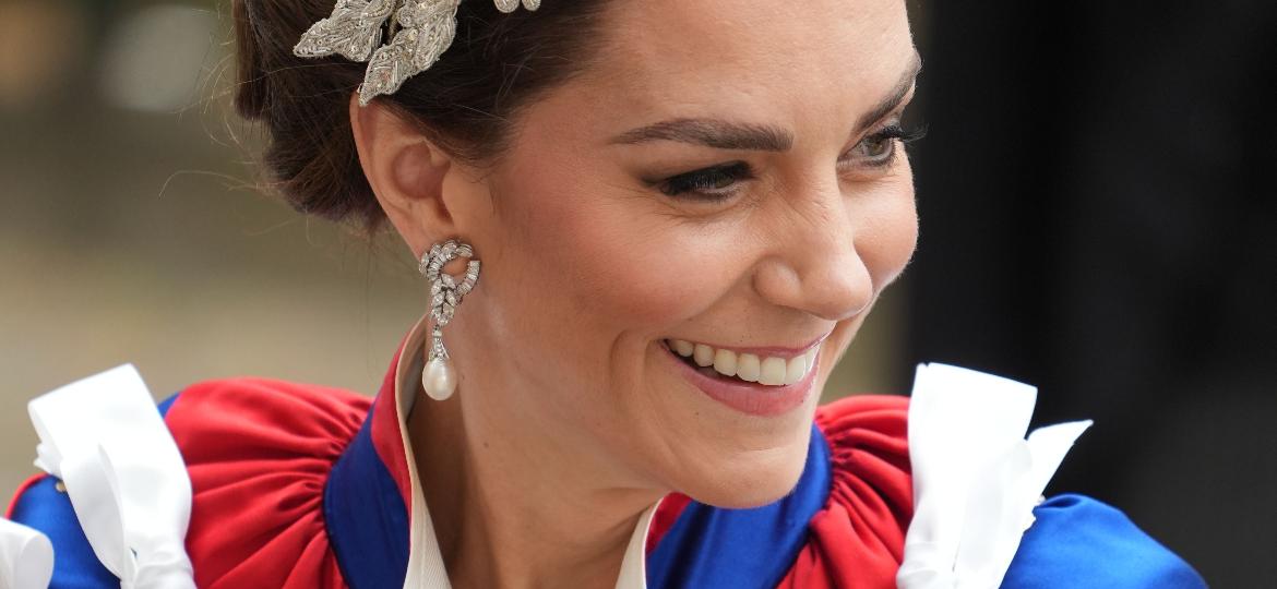 Catherine usou brincos da princesa de Gales anterior, sua sogra Diana - Getty Images