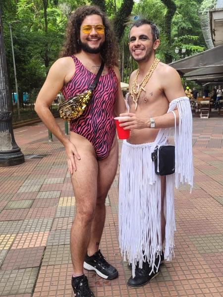 Foliões curtiram Carnaval no centro de São Paulo