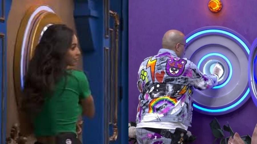 Vanessa Lopes e Tiago Abravanel foram alguns dos famosos que desistiram do BBB - Reprodução/Globo