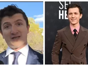 Eleito 'sósia' de Tom Holland é criticado por não ser parecido com o ator