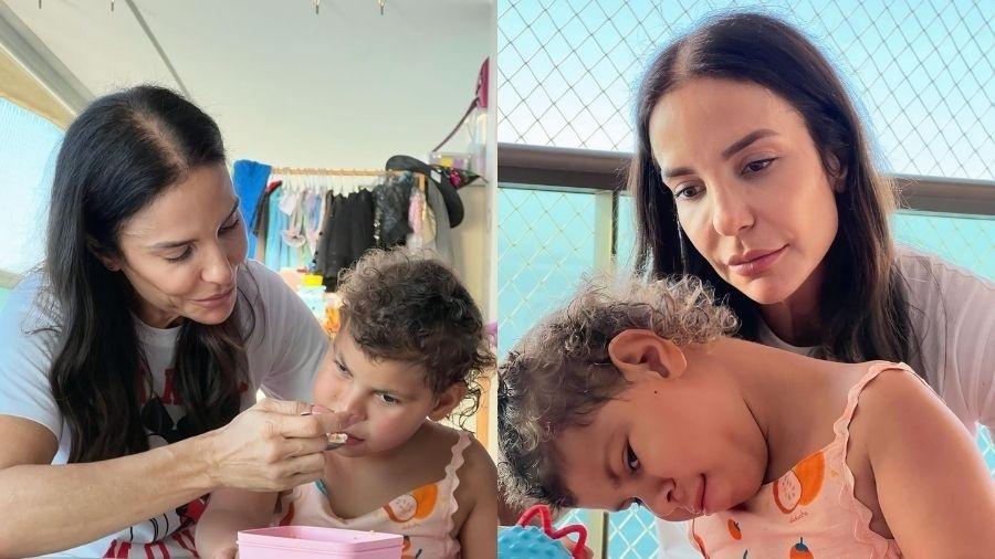 Ivete Sangalo com Antonia