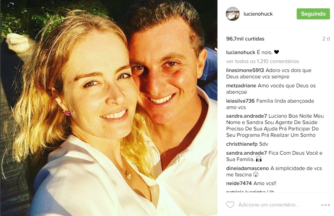 24.mai.2016 - Um ano após sofrer um grave acidente de avião com a família, Luciano Huck usou seu perfil no Instagram para postar uma mensagem de agradecimento por ter escapado com vida da tragédia. "Dia de agradecer. Agradecer sempre", escreveu ele, completando o texto com as hashtags "dando valor", "renascimento", "felicidade", "Família", "amor" e "2405" - Reprodução /Instagram /lucianohuck