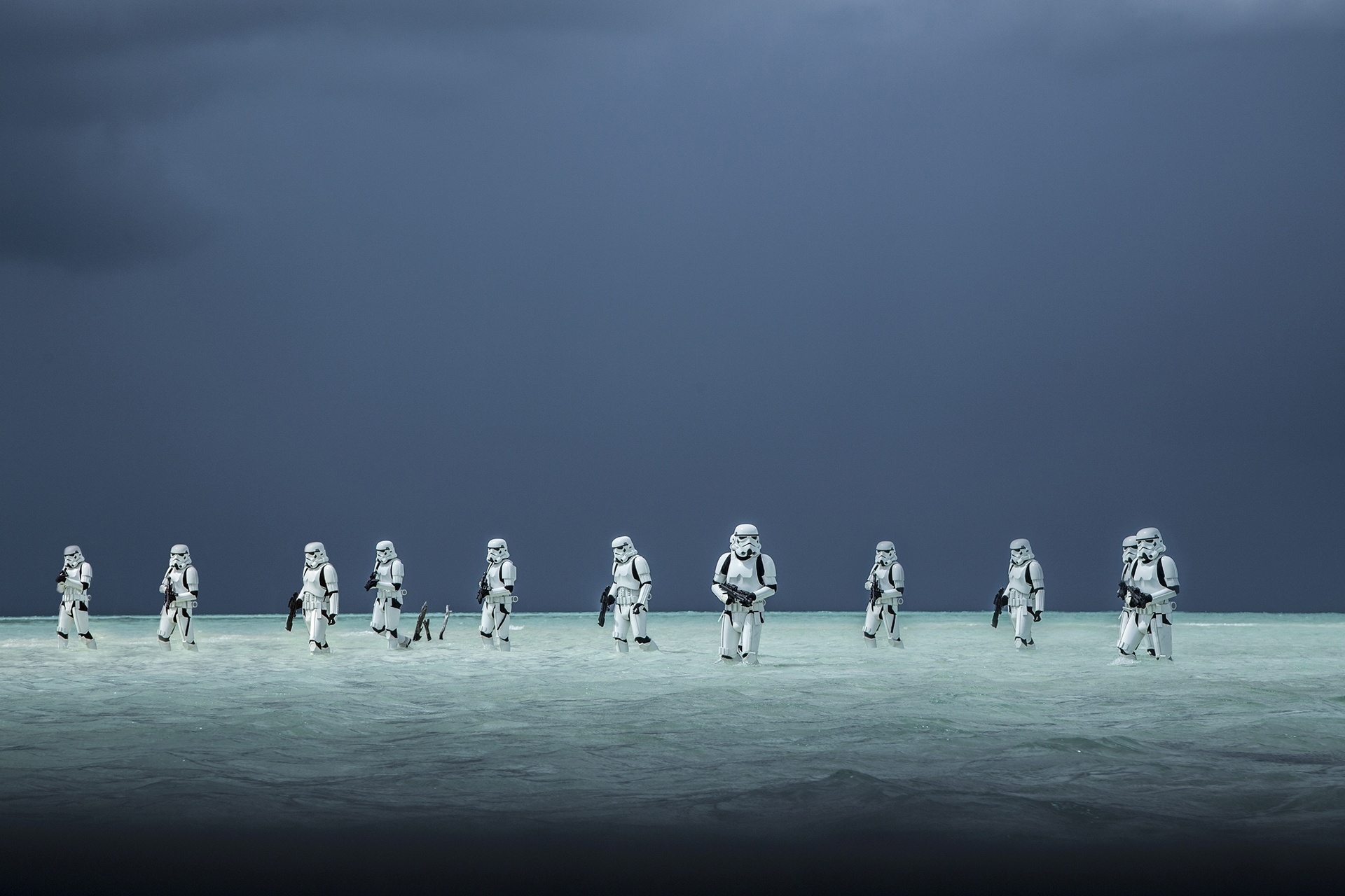 Cena de "Rogue One: Uma História de Star Wars" - Divulgação/Disney