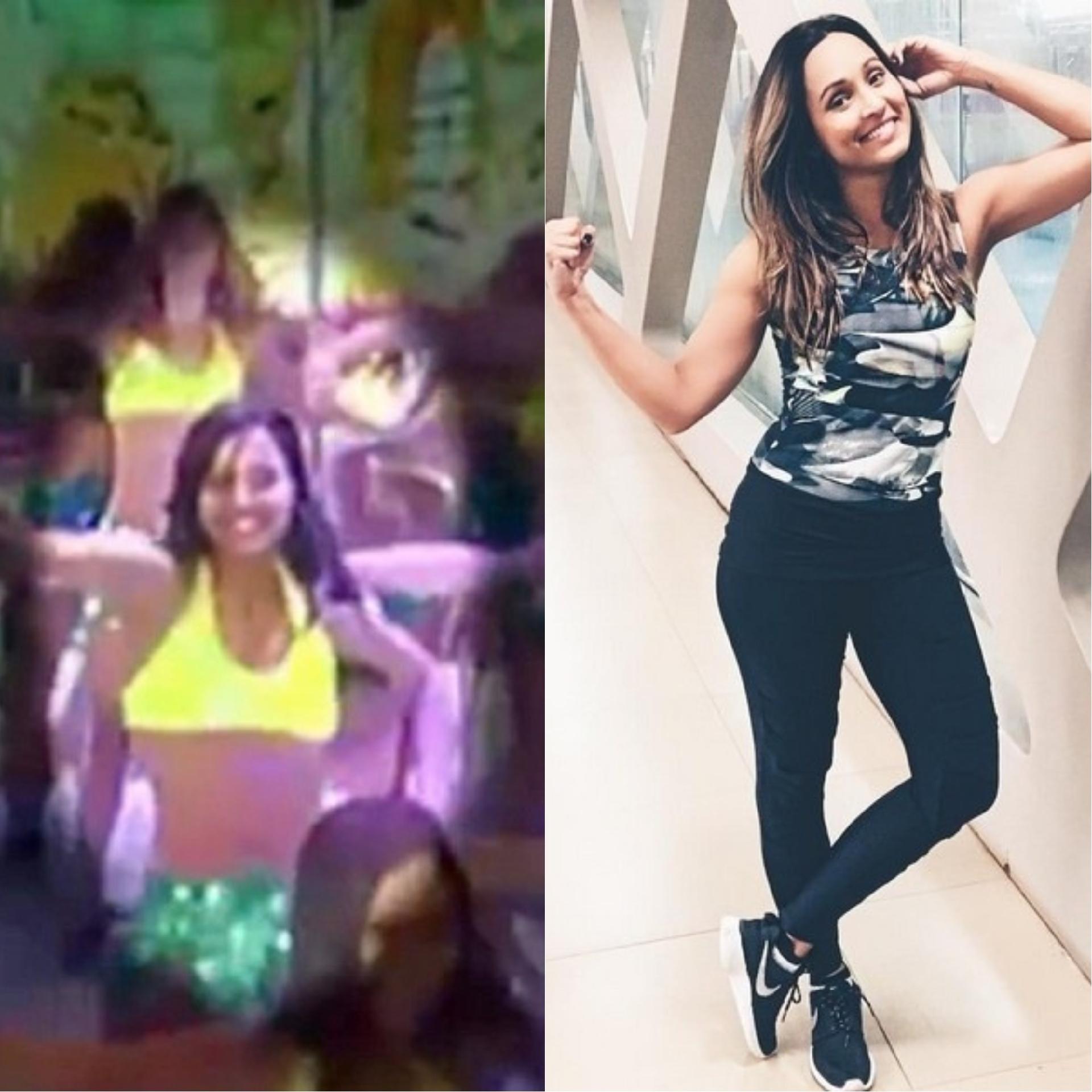 Thaíssa Carvalho já tem 12 anos como atriz, mas o primeiro emprego na Globo foi como bailarina do Faustão, aos 19 anos em 2002. Na época, ela também estudava Nutrição e por conta da agenda apertada com os compromissos não chegou a completar dois anos na função. Thaíssa lamenta não ter tido o quadro "Dança dos Famosos" na sua época de bailarina. "Eu lutrar muito para chegar às finais - Reprodução TV Globo/Instagram/Montagem UOL