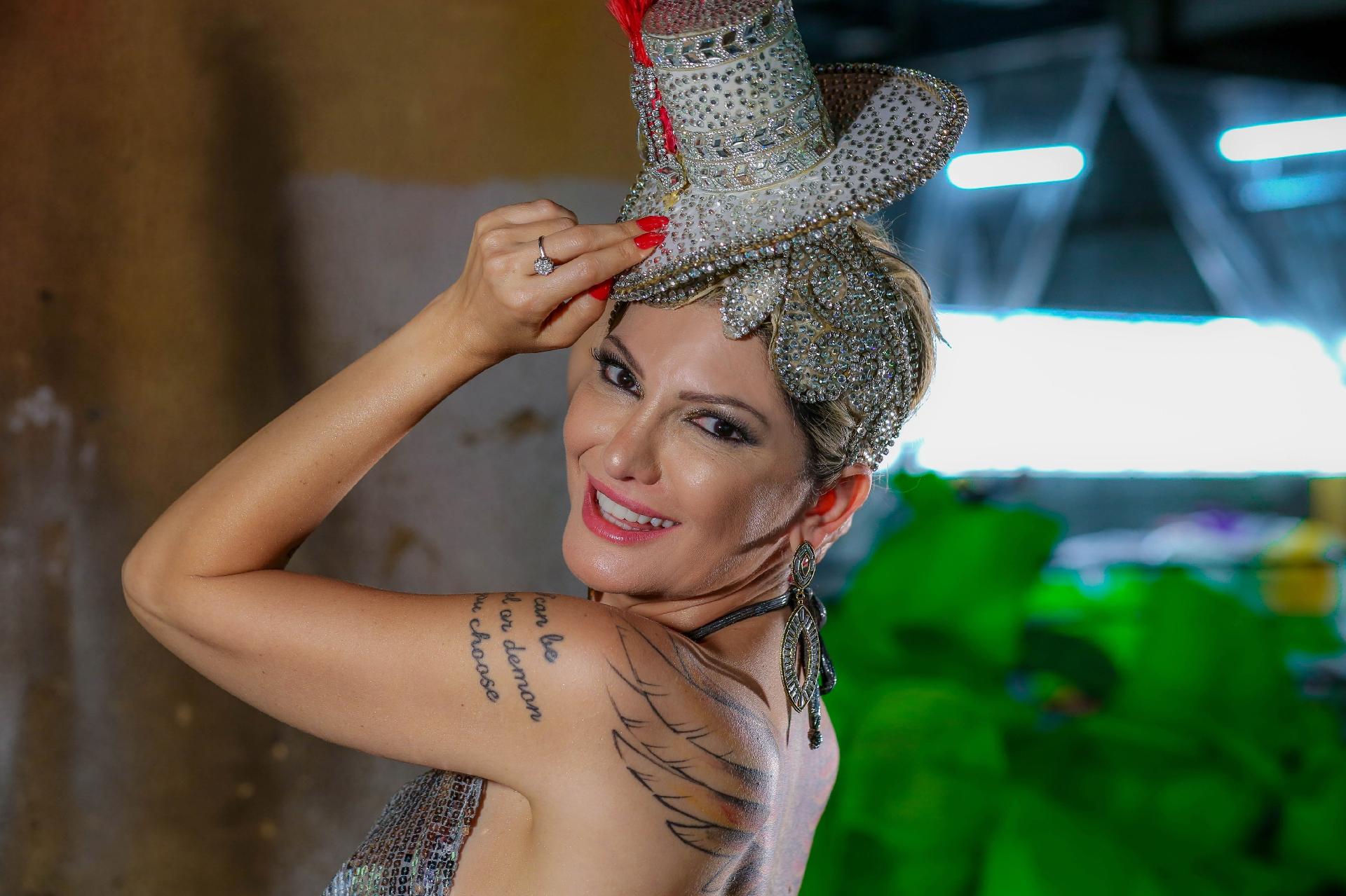 Antônia Fontenelle vai ser destaque da Império Serrano - MARCO ANTONIO TEIXEIRA/ UOL