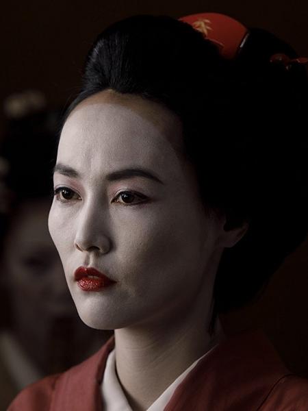 Akane (Rinko Kikuchi) é uma das anfitriãs do Shogun World - Divulgação - Divulgação