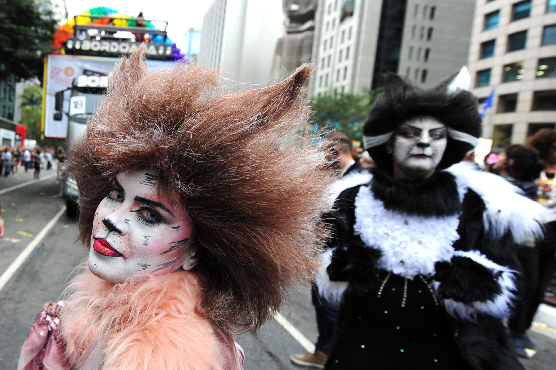 Show de Gretchen na 22ª Parada do Orgulho LGBTI+ de SP - Junior Lago/UOL