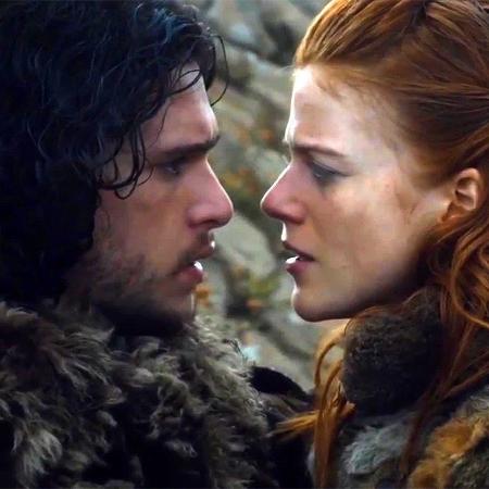 Kit Harington e Rose Leslie em cena de "Game of Thrones" - Divulgação - Divulgação