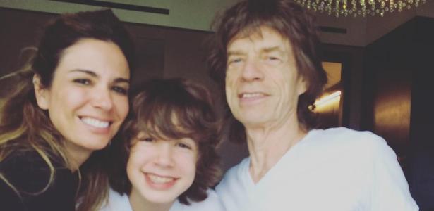 Luciana Gimenez, Lucas e Mick Jagger - Reprodução/Instagram - Reprodução/Instagram