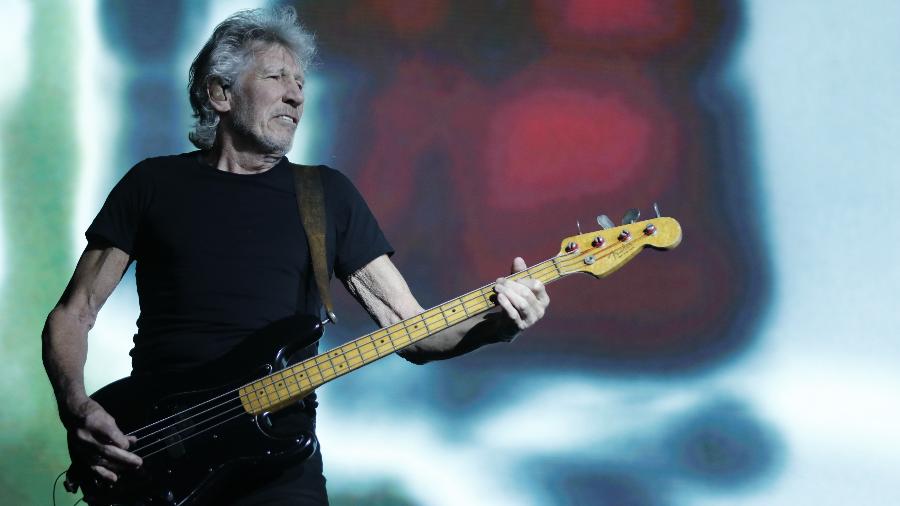 Roger Waters, fundador do Pink Floyd, se apresenta no estádio Couto Pereira, em Curitiba - Theo Marques/UOL