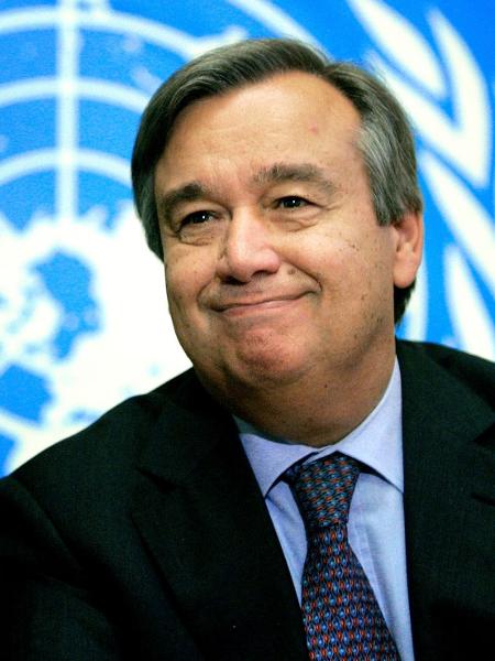 O secretário da ONU, Antonio Guterres - Denis Balibouse/Reuters