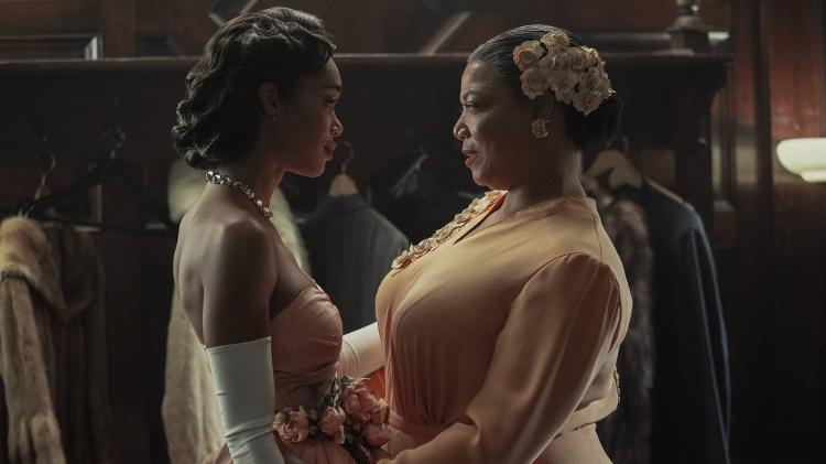 Laura Harrier e Queen Latifah em 'Hollywood' - Divulgação - Divulgação