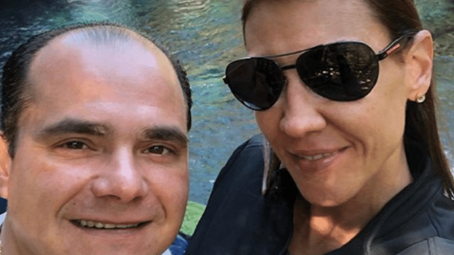 Presidente da OAB-MT, Leonardo Campos, com a mulher, Luciana Póvoas - Reprodução/Instagram