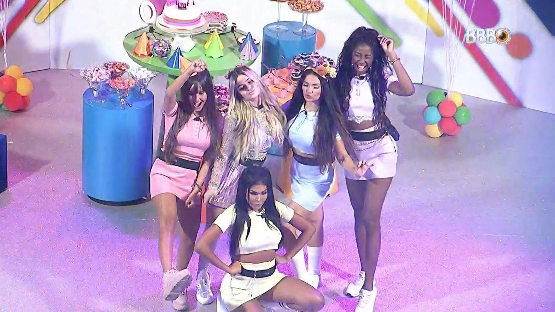 BBB 21: Meninas na festa - Reprodução/Globoplay