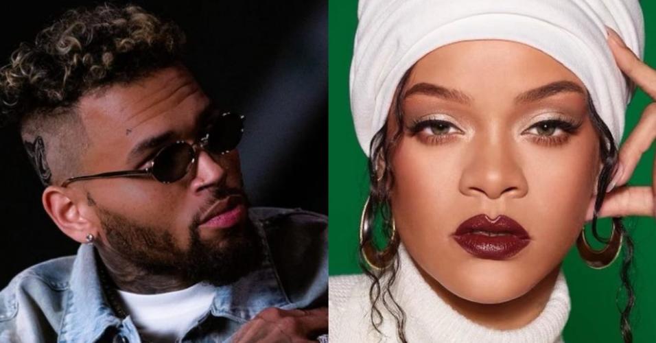Chris Brown parabenizou Rihanna após nascimento do primogênito da cantora