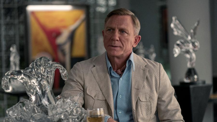 Daniel Craig vive o detetive Benoit Blanc em "Glass Onion -- Um Mistério Knives Out" - John Wilson/Netflix 