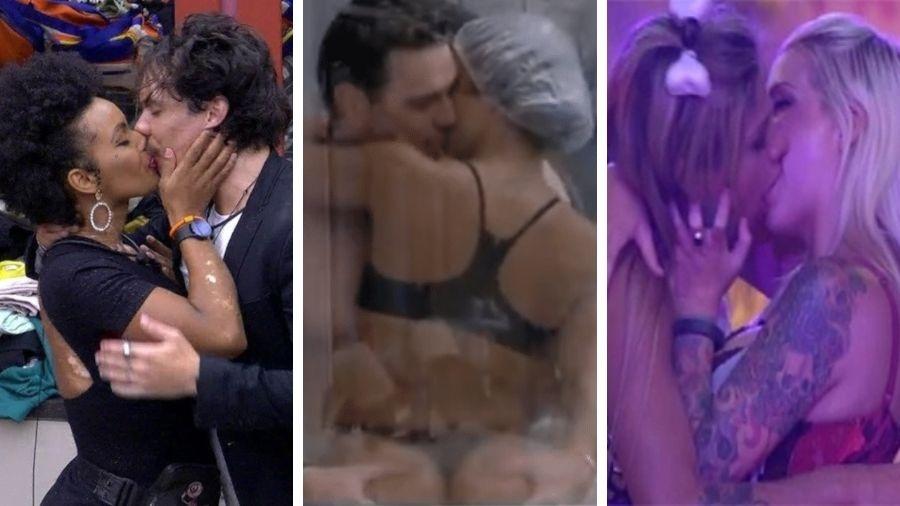 BBB 23: Veja os casais ousados que passaram pelo reality - Reprodução/Globo