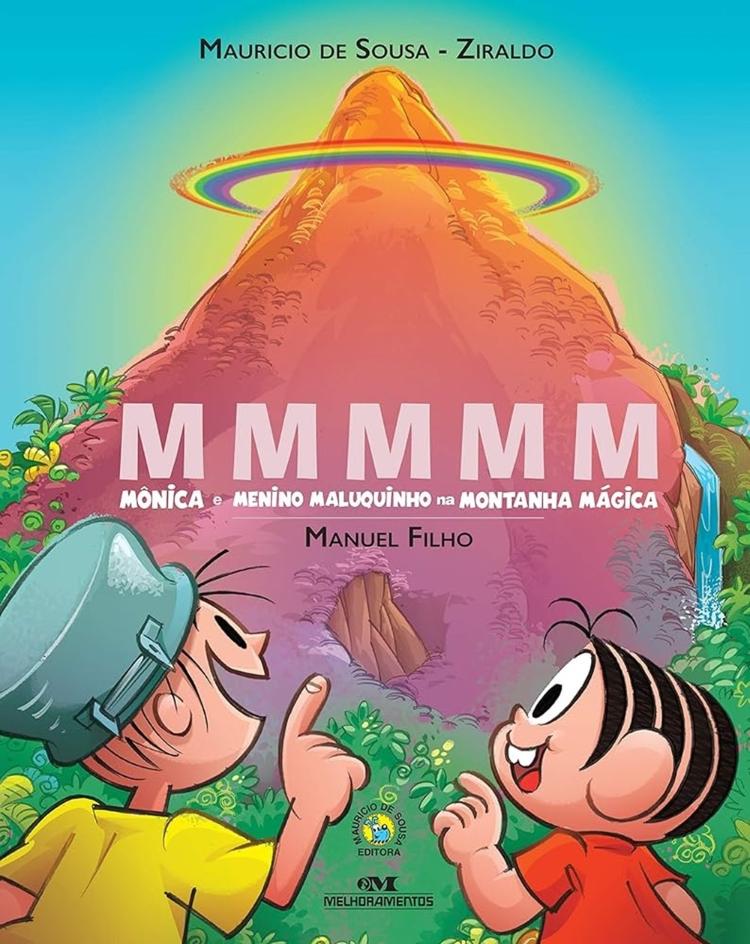 Mônica e Menino Maluquinho estrelaram livro juntos