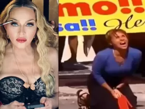 Giulia Gam reage ao virar meme de Madonna: 'Chocada, todos me ligando'