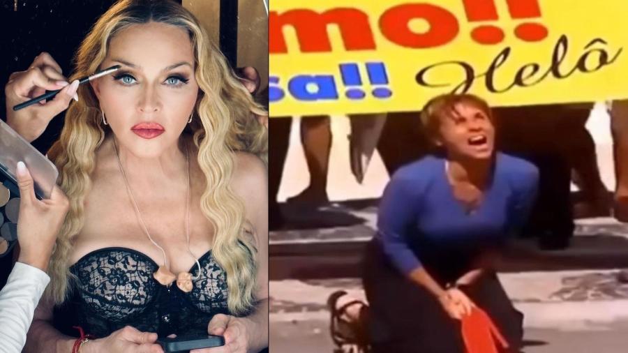 Madonna postou vídeo da personagem Heloísa, interpretada por Giulia Gam