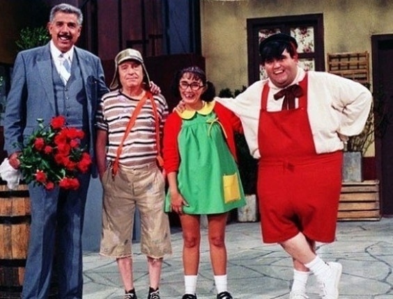 A rede Televisa divulgou uma série de fotos raras (outras conhecidas) e em boa qualidade dos seriados Chaves e Chapolin, inclusive de Chespirito - Reprodução/Televisa/O Capacitor