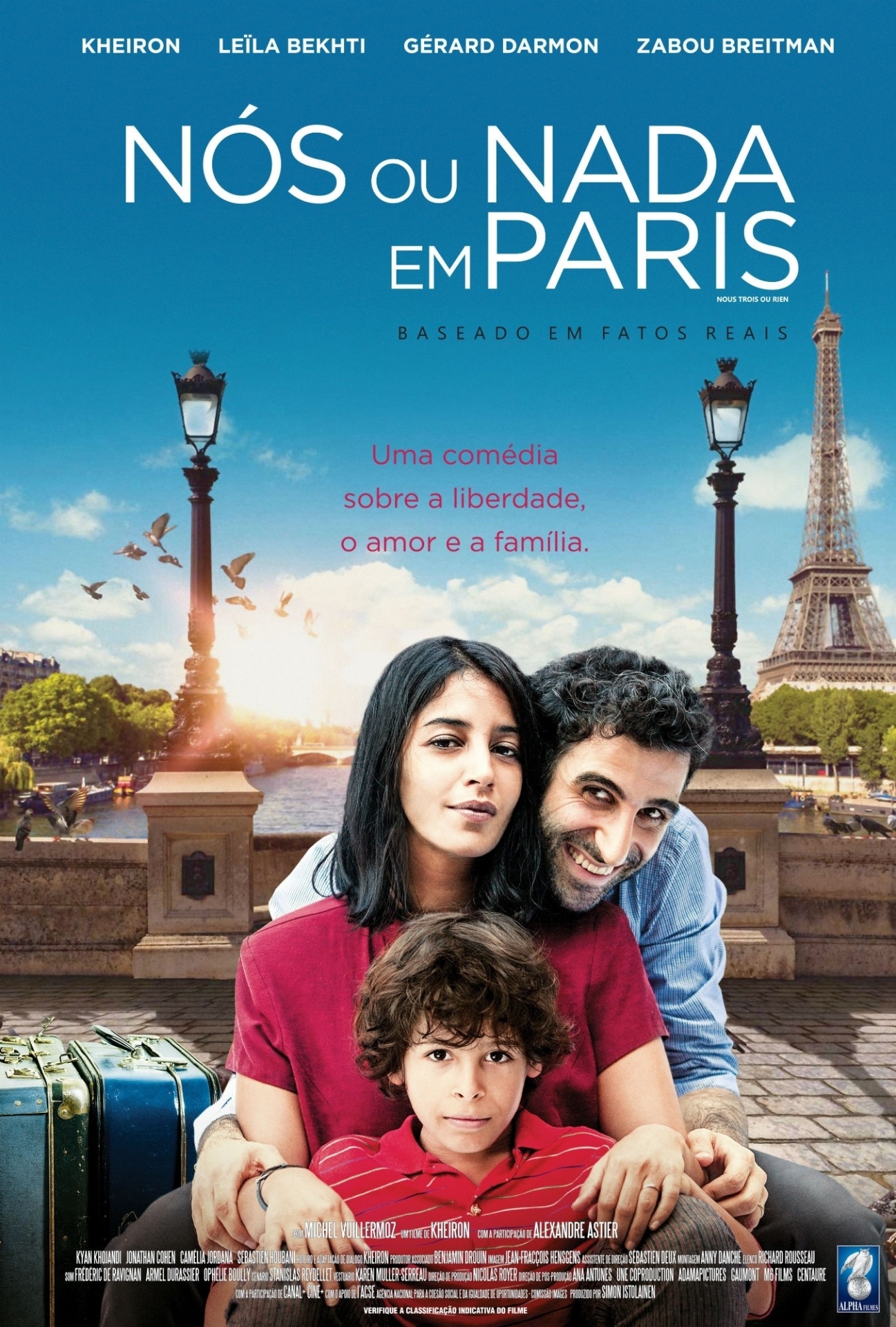 Pôster do filme "Nós ou Nada em Paris" - Divulgação