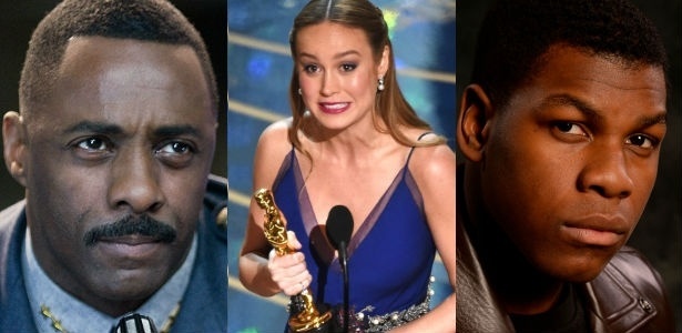 Os atores Idris Elba, Brie Larson e John Boyega vão integrar a Academia - Divulgação