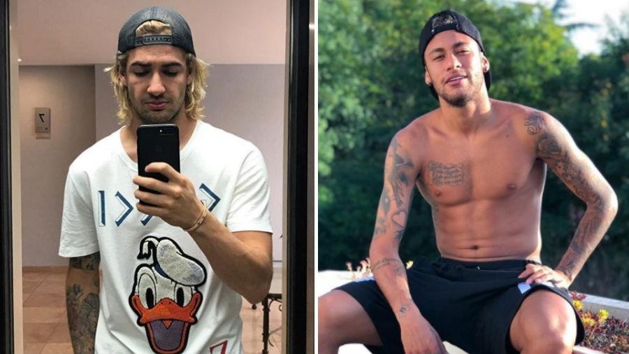 Alexandre Pato foi zoado pelo amigo, Neymar - Reprodução/Instagram