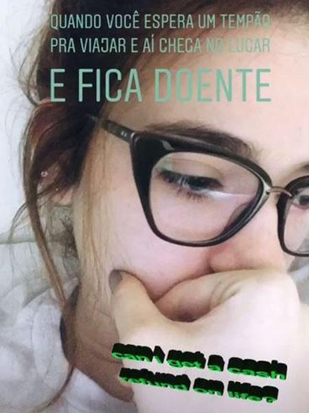 Ana Clara fica doente em São Paulo - Reprodução/Instagram