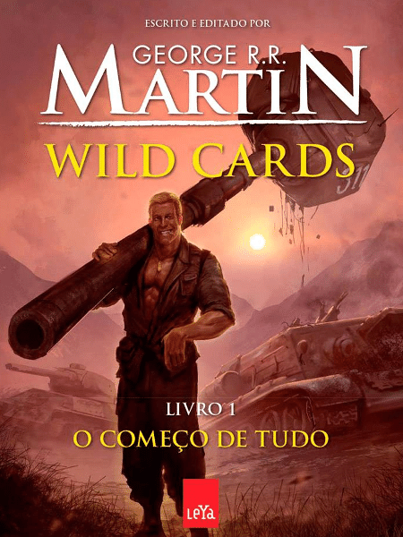 Capa do livro "Wild Cards", de George R. R. Martin - Reprodução - Reprodução