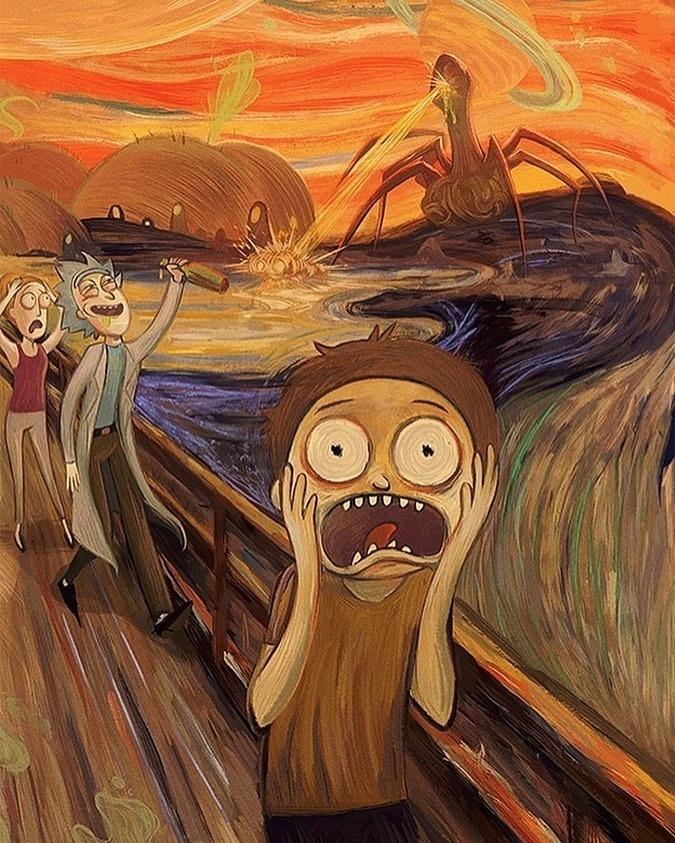 Artista transforma personagens da cultura pop em protagonistas de obras clássicas - Lothlenan/Reprodução Instagram