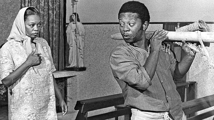 Ruth de Souza e Milton Gonçalves - Divulgação - Divulgação