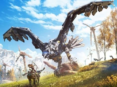 Robôs dinossauros mandam no mundo de Horizon: Zero Dawn, promissor jogo de  ação para PS4 - Giz Brasil