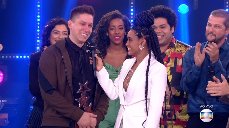 Jakson Folmann vence Popstar, competição musical da Globo - Reprodução/TV Globo