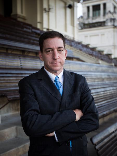 Retrato do jornalista Glenn Greenwald - Daniel Marenco/Folhapress