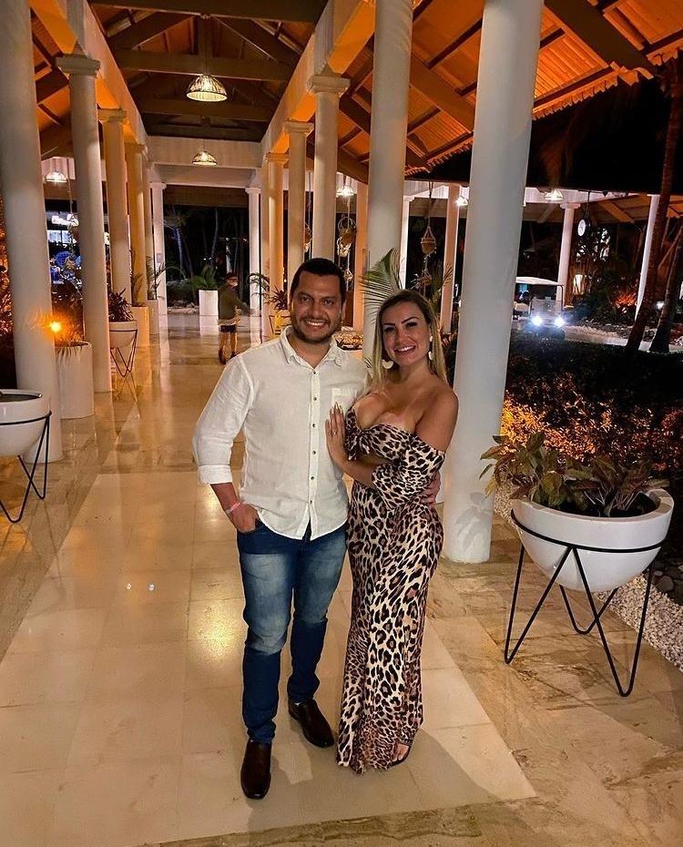 Andressa Urach e Thiago Lopes em lua de mel na República Dominicana - Reprodução / Instagram