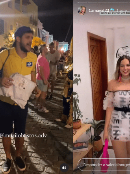 Carnaval fantasia casal