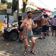 Olinda - Renatês Rezende - 31 anos - veio para as ladeiras fantasiado de sacola de feira, repetindo fantasia que usou em São Paulo em outro Carnaval - Yasmin Nascimento/UOL