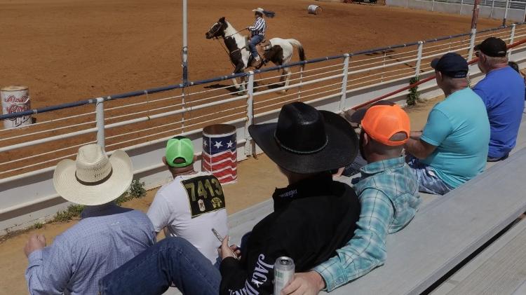  Rodeio gay no Texas, EUA - Shelby Tauber/AFP - Shelby Tauber/AFP