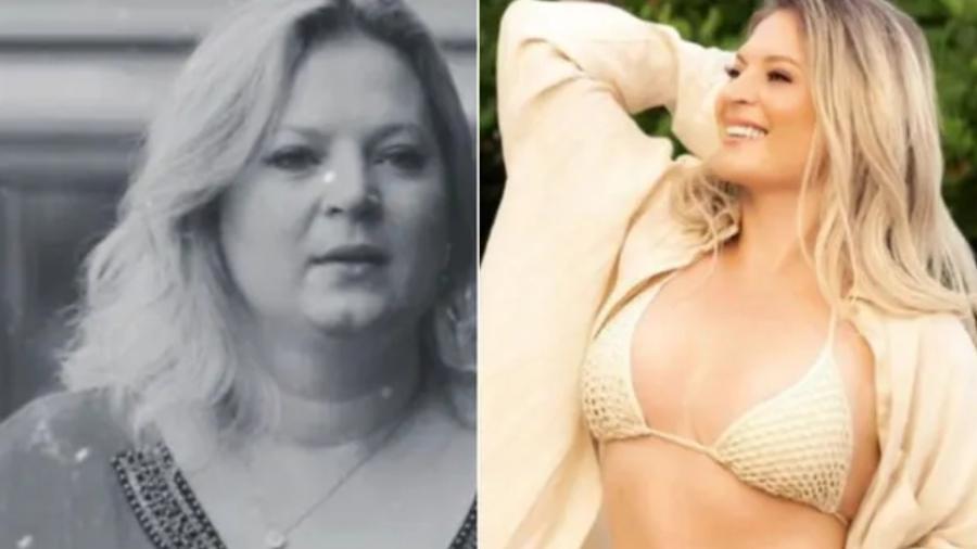 Joice Hasselmann exibe antes e depois de programa de emagrecimento