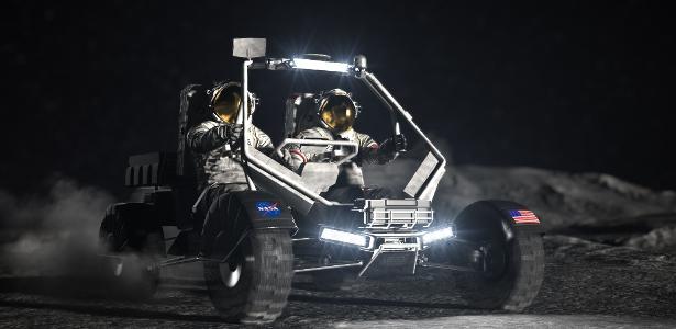 Nasa apresenta como será a próxima geração de carros para missão na Lua