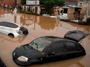 Mudanças climáticas dobram risco de enchentes no RS