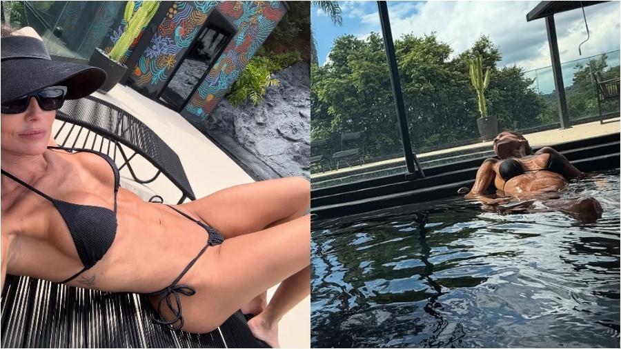 Deborah Secco posa de biquíni em spa no interior de São Paulo - Reprodução/Instagram