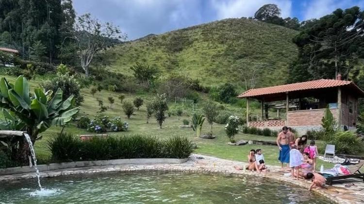 Sítio de Bruno Gissoni e Yanna Lavigne em Minas Gerais