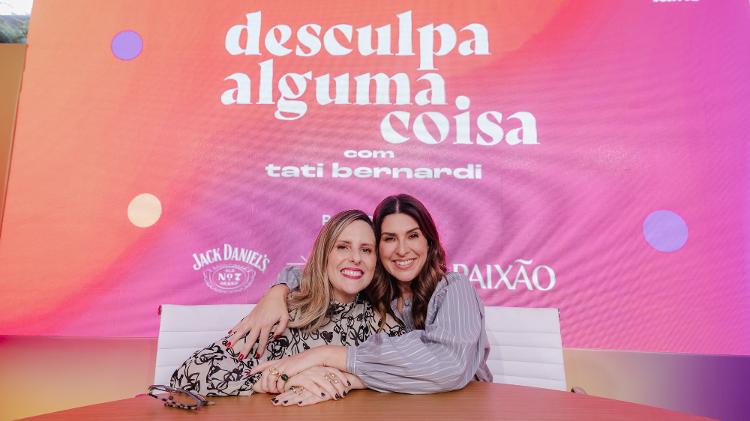 Tati Bernardi entrevista Fernanda Paes Leme no Desculpa Alguma Coisa que foi gravado dentro do Universa Talks Tati Bernardi entrevista Fernanda Paes Leme no Desculpa Alguma Coisa que foi gravado dentro do Universa Talks