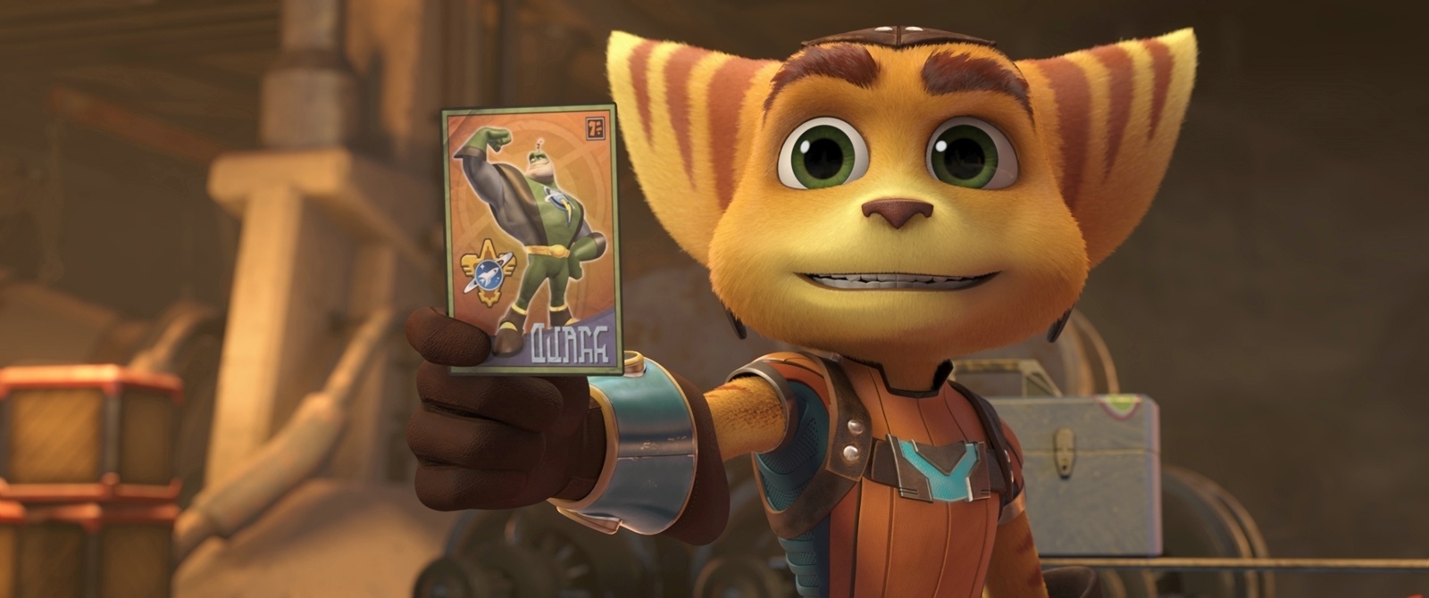 Cena do filme "Heróis da Galáxia: Ratchet e Clank" - Divulgação