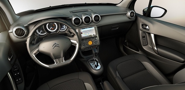Citroën C3 2017 interior - Divulgação - Divulgação