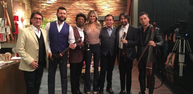 Amaury Jr. agora tem uma banda em seu programa - Divulgação - Divulgação