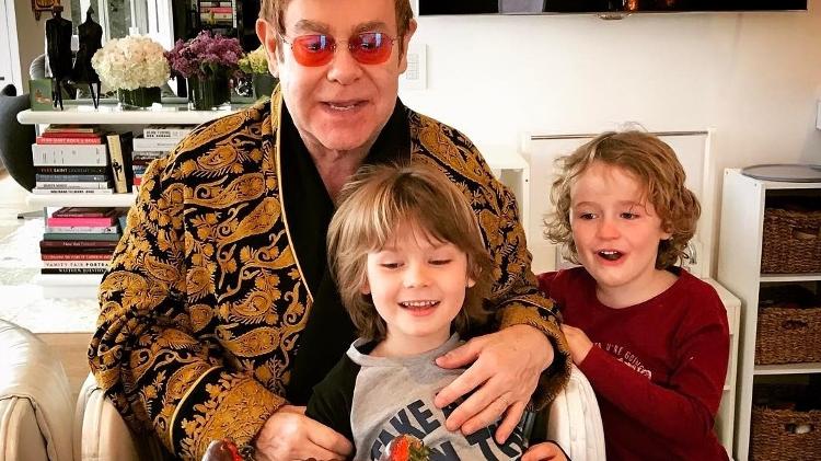 Reprodução/Instagram/eltonjohn